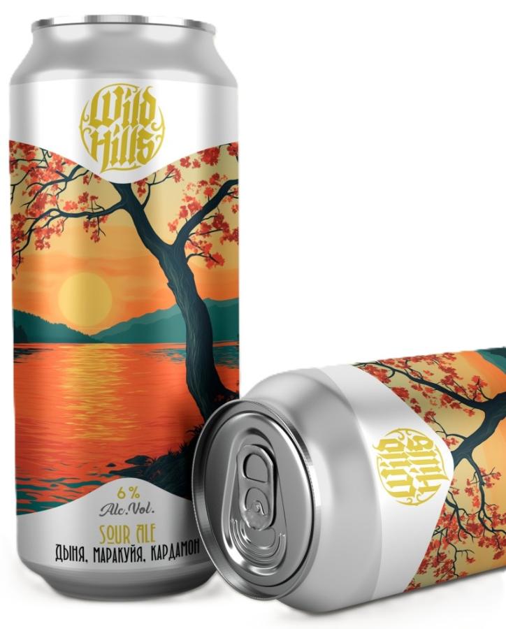 WildHills - Дыня, маракуйя, кардамон банка 0,45л