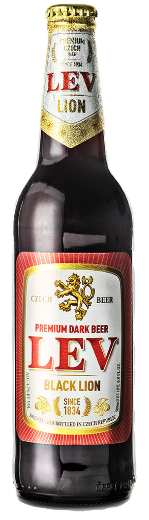 Lev Black Lion, бутылка 0.5л