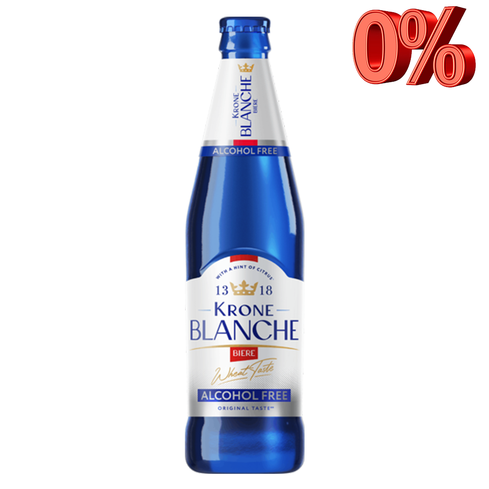 Krone Blanche Biere Alcohol Free, бутылка 0.45л
