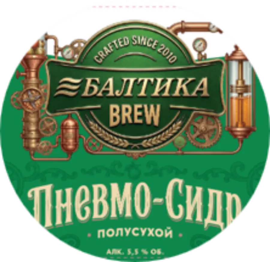 Балтика Brew Пневмо Сидр Полусухой, (Кег-30л)