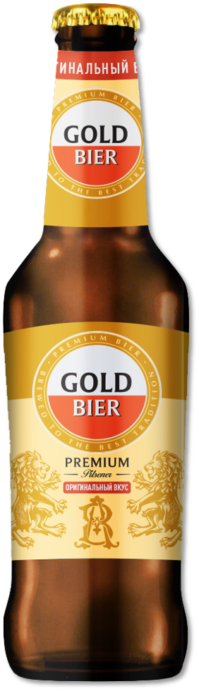  GOLD BIER, бутылка 0.44л