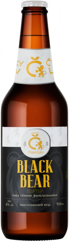 Блэк беа (Black bear), бутылка 0,5л
