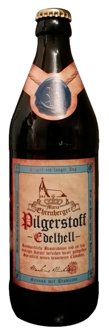 Pilgerstoff Edelhell, бутылка 0.5л