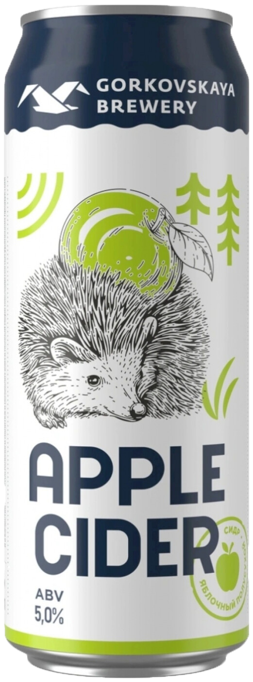 Сидр Яблочный, банка 0.45л