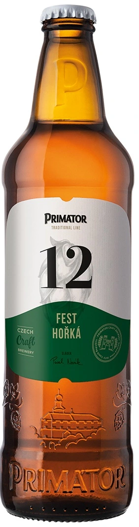 Primator 12 Fest (Приматор 12 ФЕСТ), бутылка 0.45л 