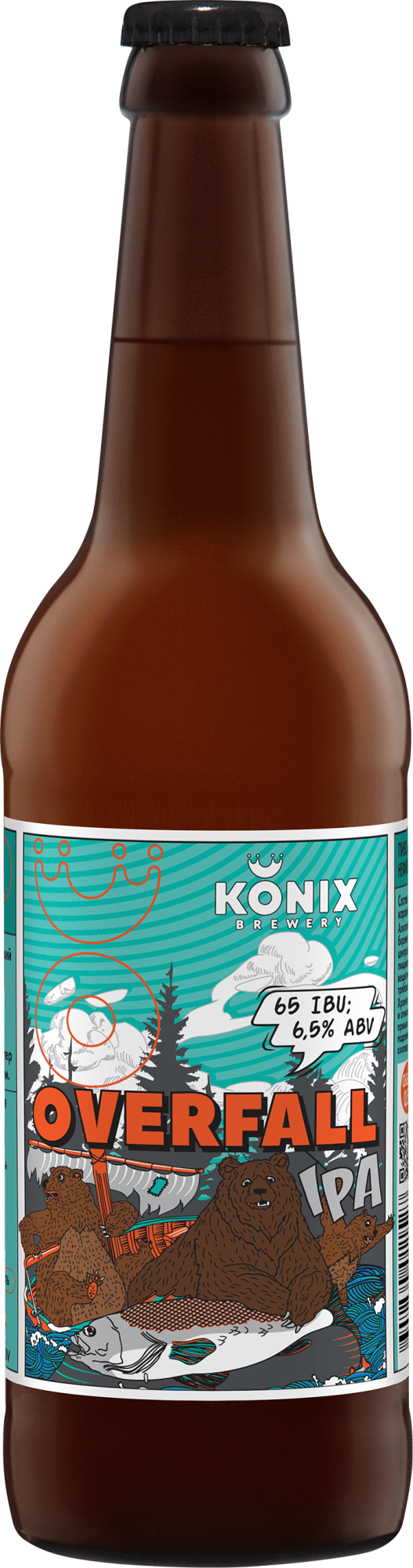 Overfall, бутылка 0.45л