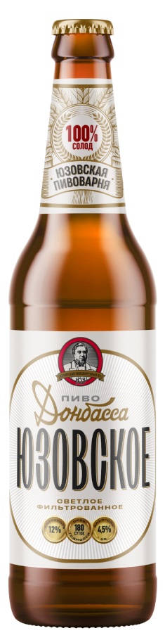 Юзовское светлое бутылка 0.45л