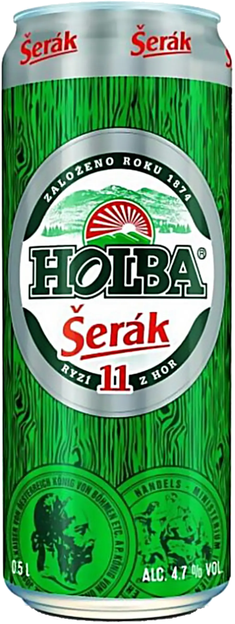 HOLBA SERAK (ХОЛБА Шерак), банка 0,5л
