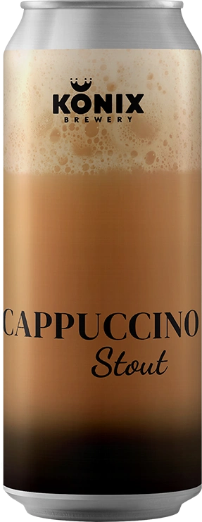 Cappuccino Stout (Стаут со вкусом капучино), банка 0,45л