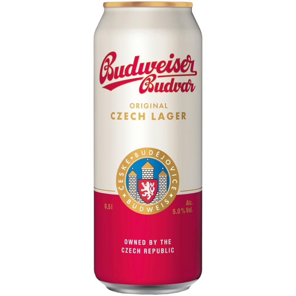 Budweiser Budvar банка 0.5л