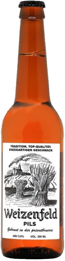 Вайценфельд Пилс (WEIZENFELD PILS),  бутылка 0,45л