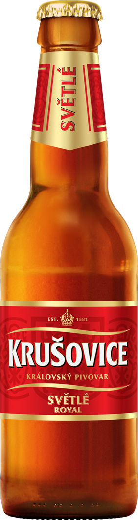 Krušovice Světlé, бутылка 0.33л