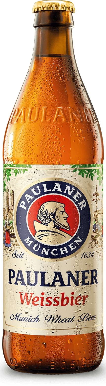 Paulaner Weissbier бутылка 0.5л