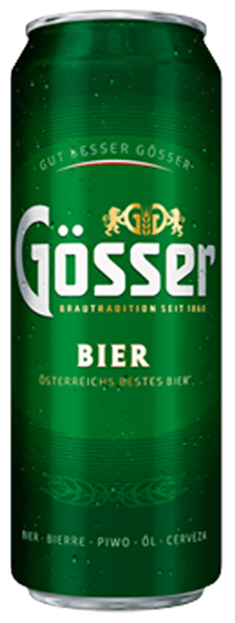 Gösser, банка 0.43л