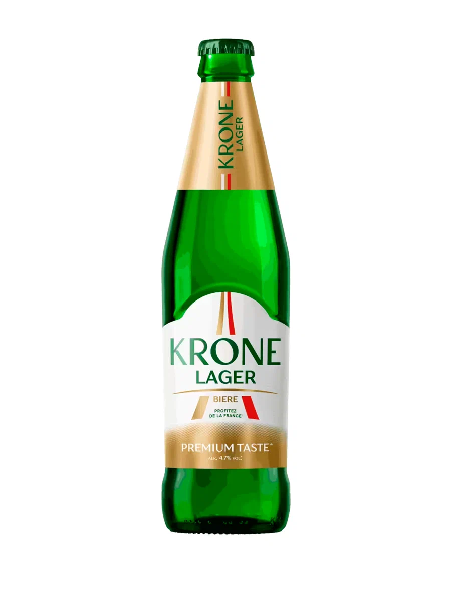 KRONE LAGER BIERE (Крон Лагер Бьер), бутылка 0,45л
