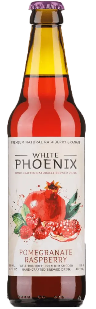 Медовуха Гранат-Малина, бутылка 0,45л