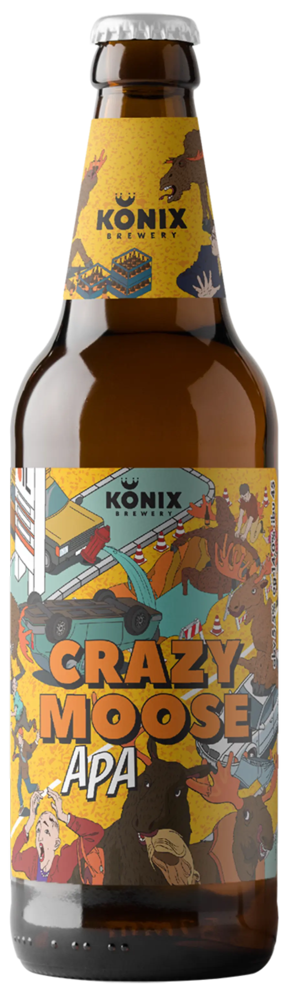АПА Сумасшедщий Лось (APA Crazy Moose), бутылка 0.45л