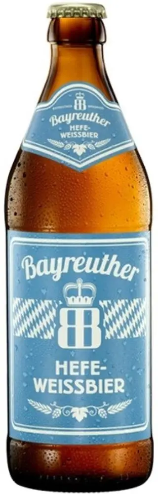 Bayreuther Hefe-Weissbier (Байройтер Хефе-Вайсбир) бутылка 0,5л
