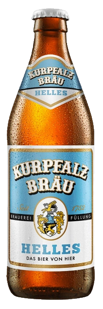 Kurpfalz Brau Helles, бутылка 0.5л