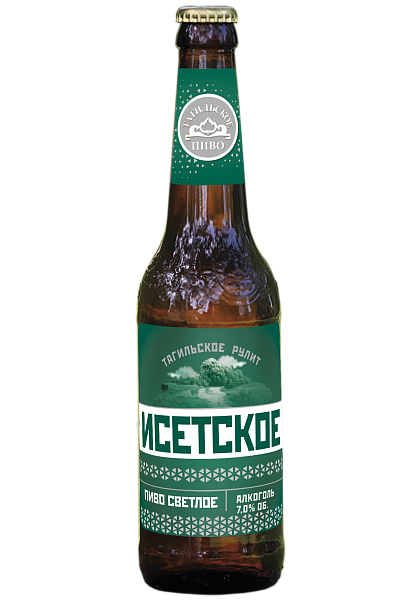 Исетское, бутылка 0.5л