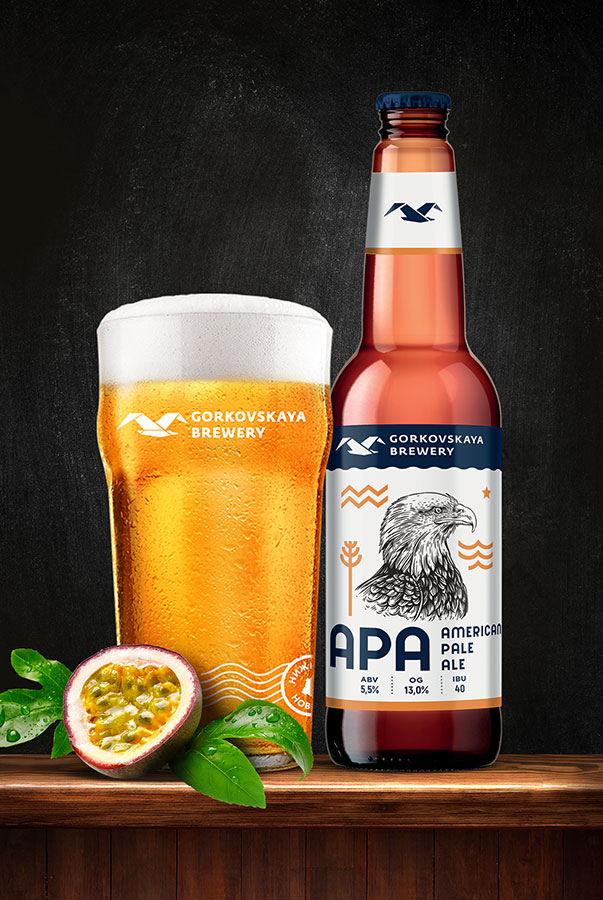 AMERICAN PALE ALE. бутылка 0.44л