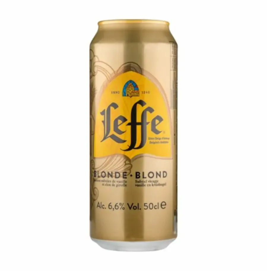 Leffe Blond (ЛЕФФЕ БЛОНД), банка 0,5л