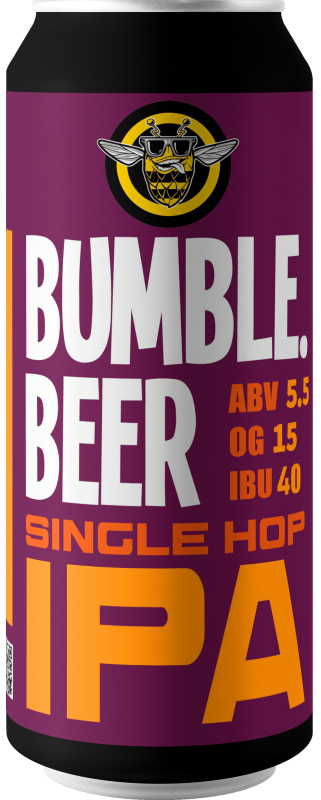 BUMBLE.BEER - Amarillo IPA (Бамблбир Сингл Хоп ИПА-3), банка 0,45л