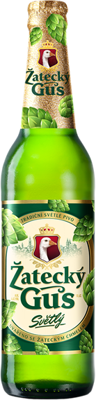 Zatecky Gus Svetly, бутылка 0.45л
