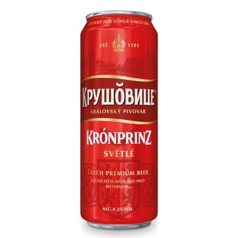 Krušovice Světlé, банка 0.43л