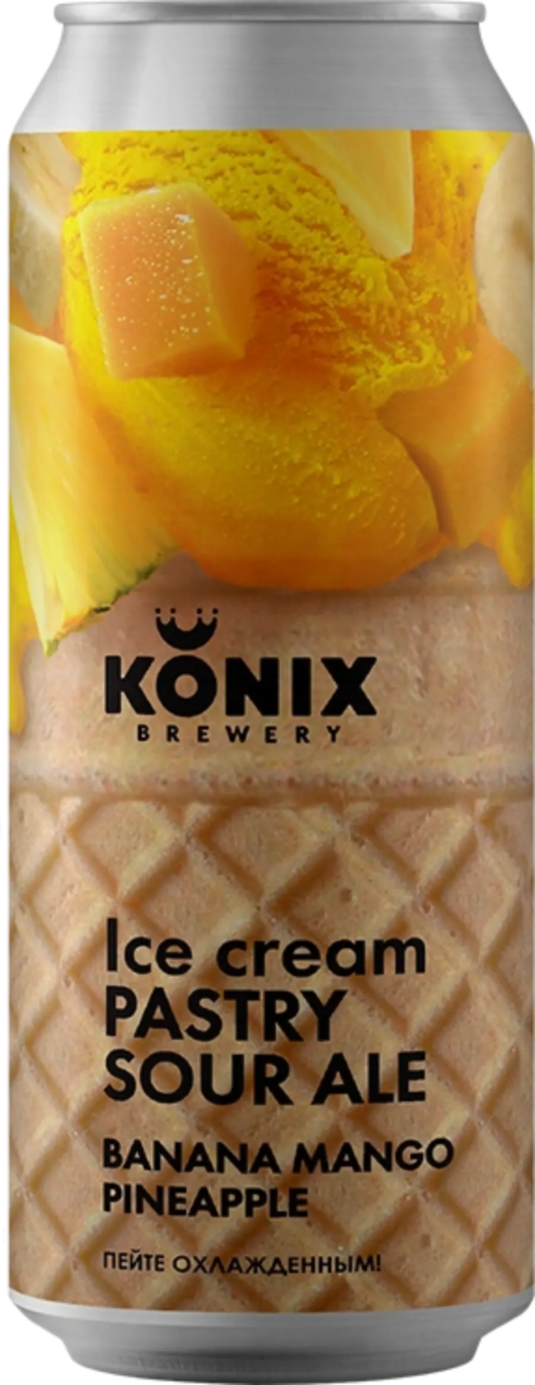 Ice cream Банан Манго, банка 0.45л