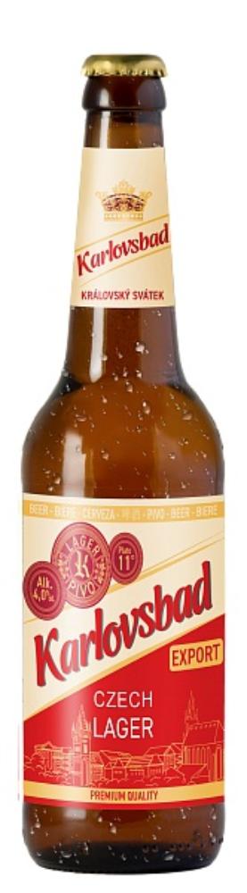 Karlovsbad Czech Lager бутылка 0,5л
