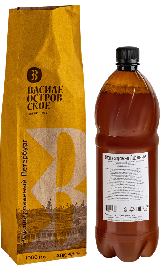 Василеостровское Пшеничное (ПЭТ 1л)