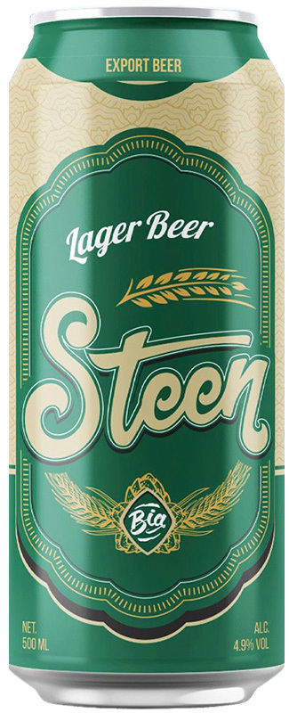 Steen Lager Beer банка 0.5