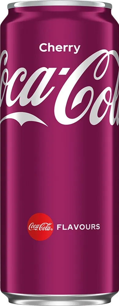 Coca-Cola Cherry Безалкогольный напиток, 0.33л 