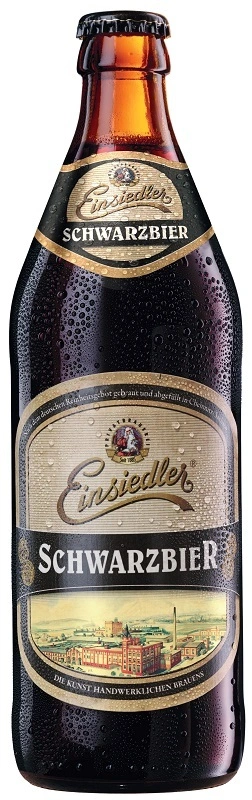 Einsiedler Schwarzbier, бутылка 0,5л