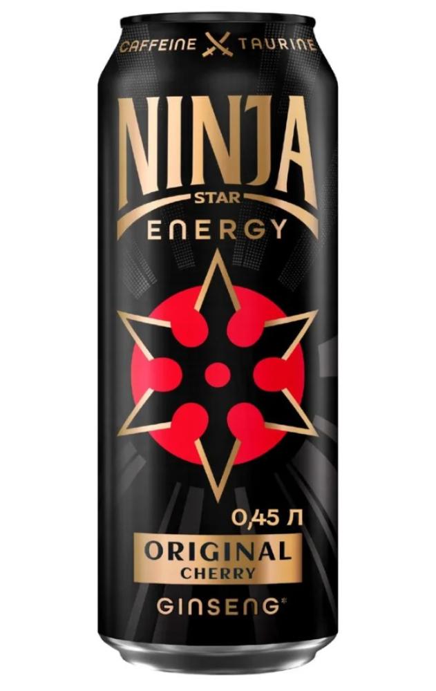NINJA STAR ORIGINAL CHERRY банка 0.45л